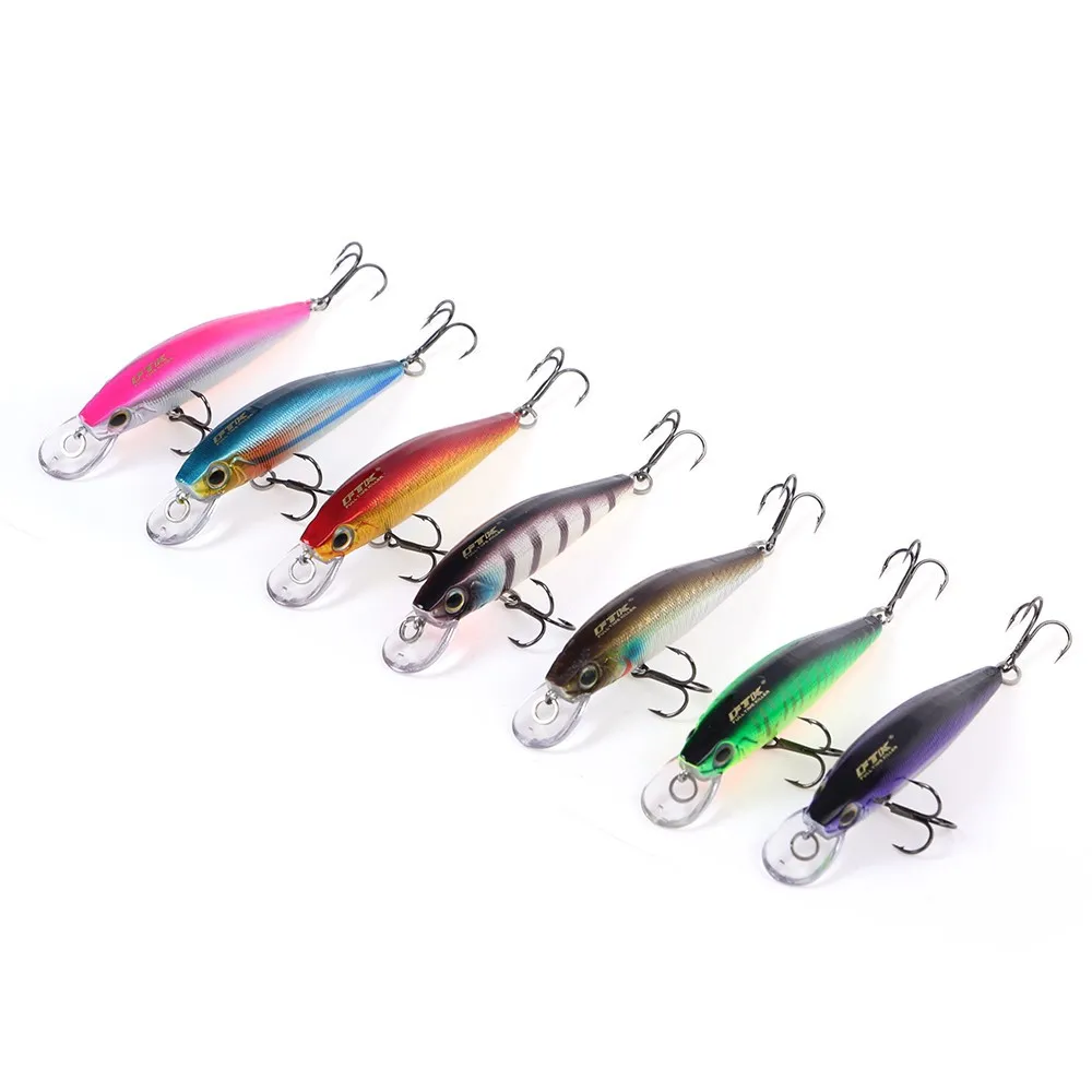 Fishing lure Spoon wobble 3D Eyes jigging lures High Definition