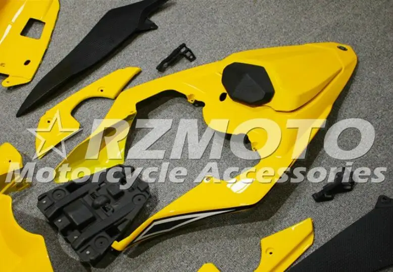 4 подарки ABS литья под давлением Обтекатели комплект подходит для YAMAHA YZF-R1 2013 12 13 14 R1 обтекатель набор на заказ желтый черный