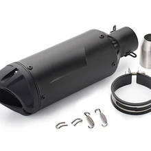 Впускной 51 мм moto rcycle exhuast труба глушителя модифицированный escape moto с DB Killer для проекта CB1000R Z800 gsr6000 sv650 fz6 R3