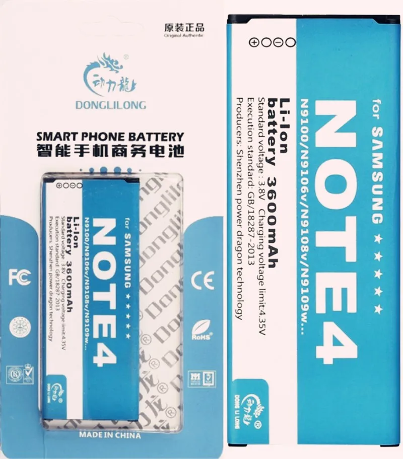 Новый EB BN916BBC аккумулятор 3600 мАч для Samsung Galaxy Note 4 N9100 N9108V N9106 N9109W N910U N910F N910H N910C с