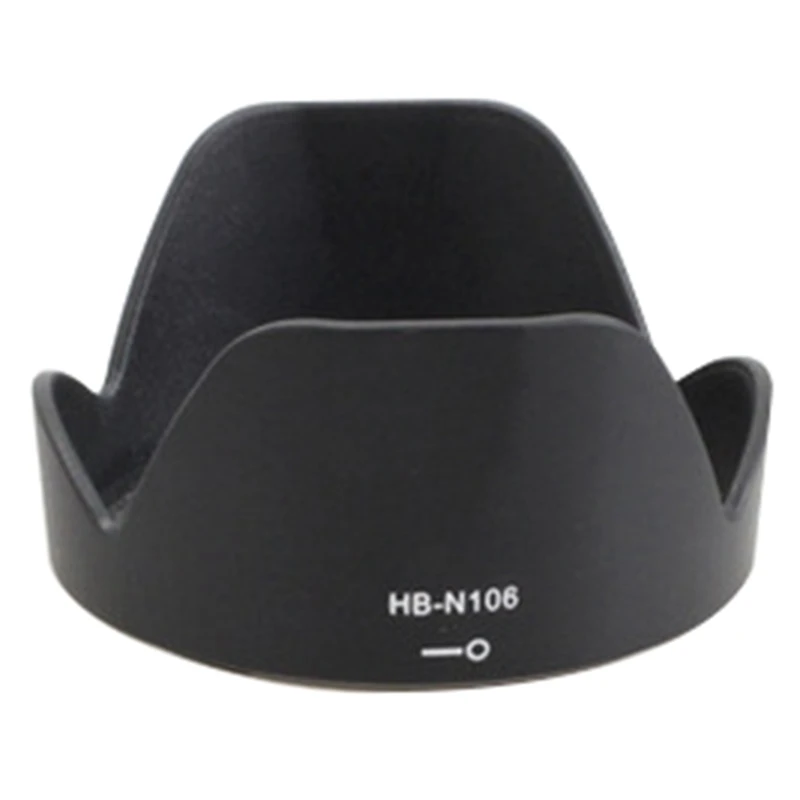 

Camera Lens Hood HB-N106 55mm Bayonet petal Reversible Lens hood for nikon D3400 D3300 D5300 AF-P DX 18-55mm f/3.5-5.6G VR Lens