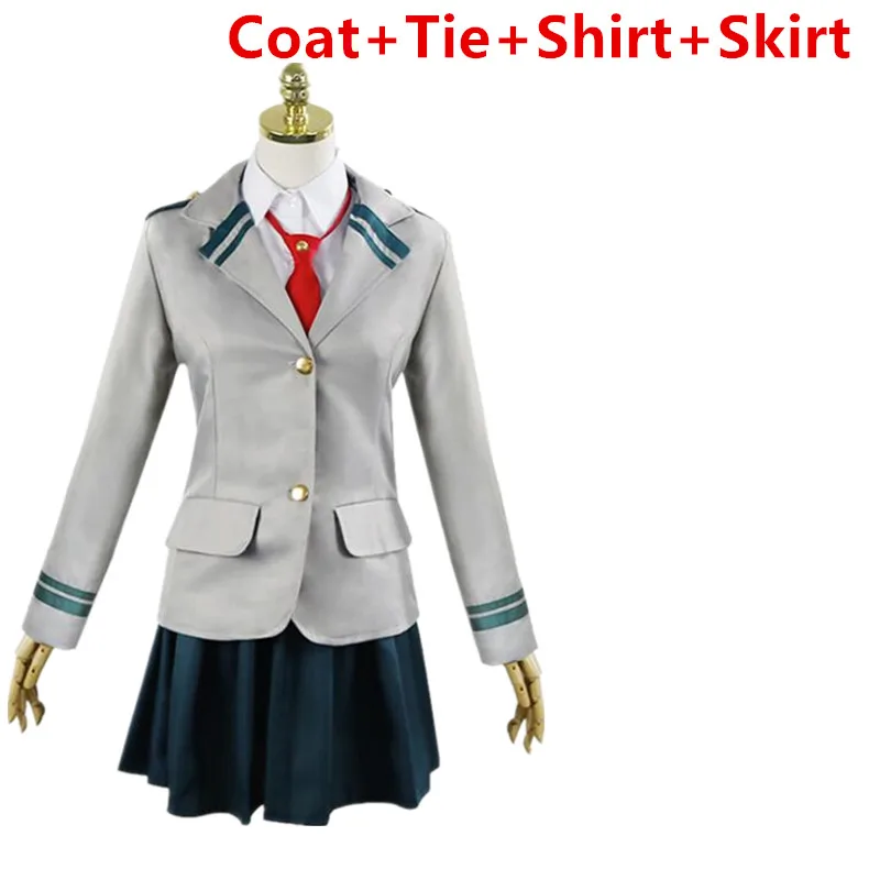 Women With Shirt Аниме My Hero Academy Boku No Hero мидория изуку Todoroki Shoto школьная униформа для косплея - Цвет: Women With Shirt