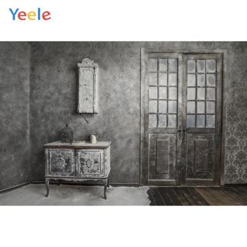 Online Yeele Grunge Stil Schreibtisch Grau Wand Altes Zimmer Tür Hochzeit Portrait Fotografie Hintergründe Fotografische Hintergründe Für Foto Studio