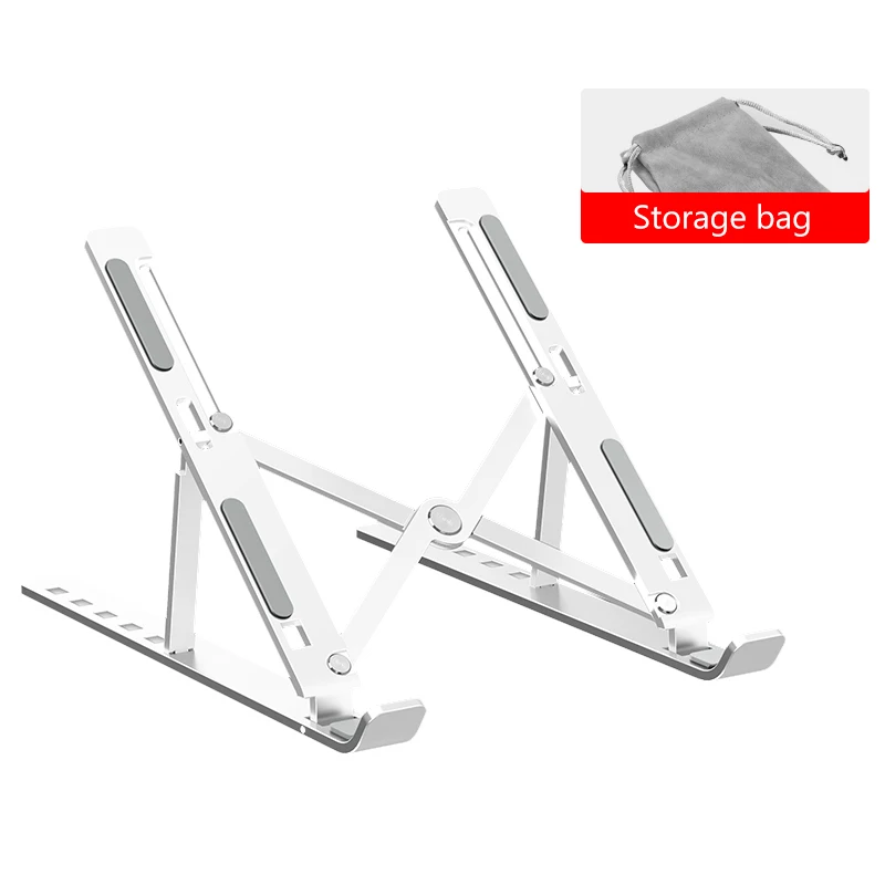  Portable Laptop Stand Adjustable Notebook Stand Holder For Macbook Pro 11 12 13 15 Non-slip Foldabl