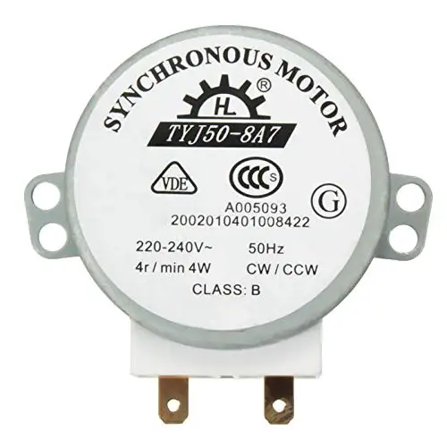 AC 220V-240V 50/60Hz CW/CCW микроволновая печь поворотный стол синхронный двигатель