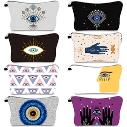 Makeup Pouch Cartoon Print Purse Pencil Bags Art Print Creativity Make Up Organizer Vintage Makeup Travel Bag Cute Bag