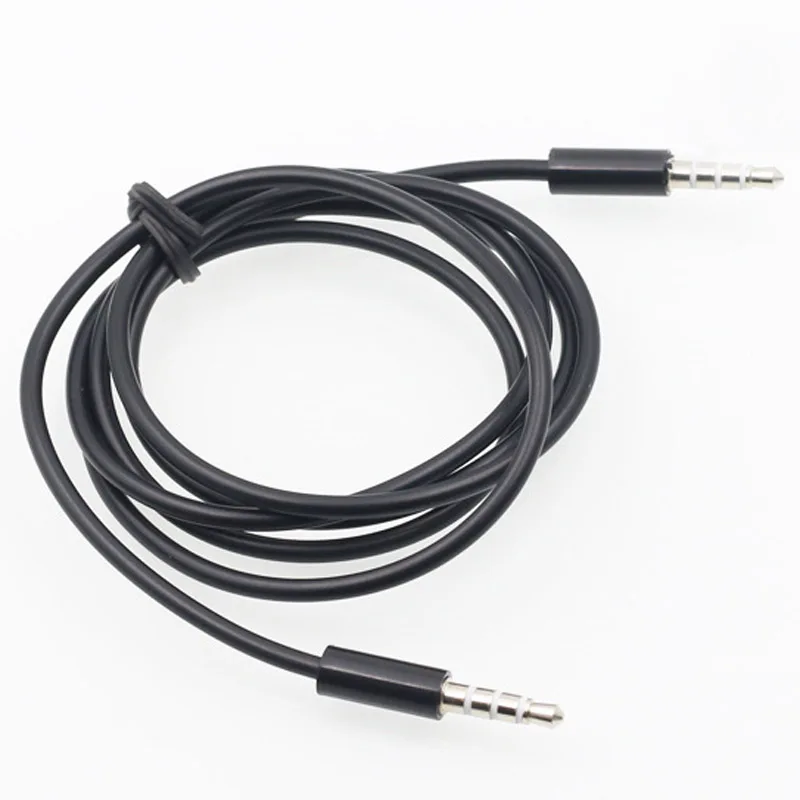 

100CM 3.5 mm Universal Male to Male Jack to Jack Audio Aux Cable for IOS Android Car Headphone Speaker PUO88