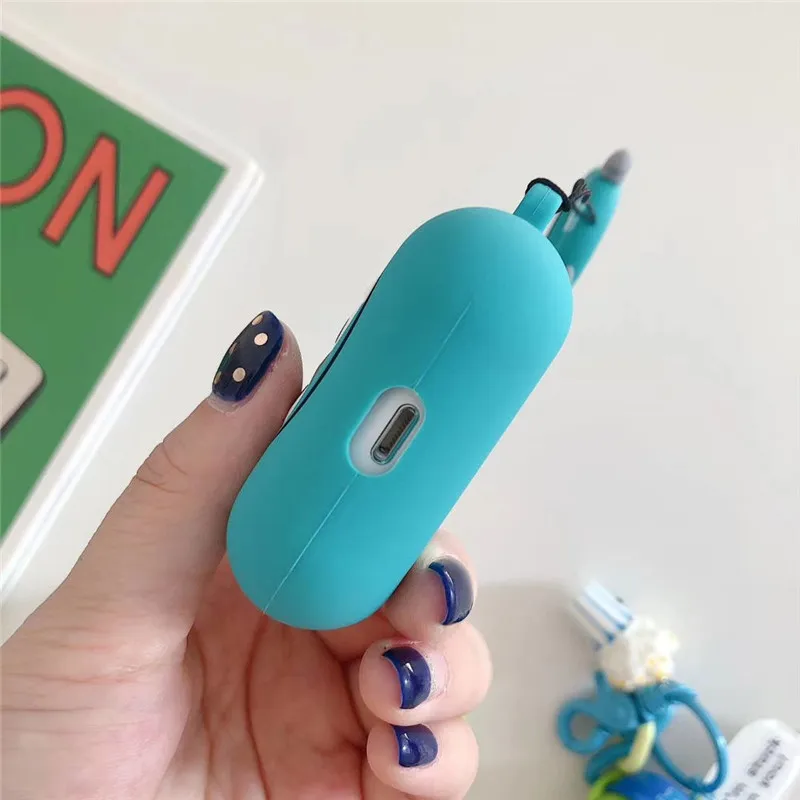 3D Университет Монстров майка Мультяшные наушники чехол для Apple Airpods Pro bablyCute силиконовые защитные чехлы для наушников