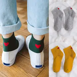 Женские зимние носки; теплые однотонные носки-тапочки; удобные воздухопроницаемые тапочки; короткие носки; Y904