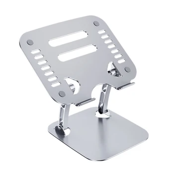 

ALLOYSEED Foldable Laptop Stand Holder Aluminum Alloy Adjustable Height Angle Notebook PC Cooling Riser Support Bracket