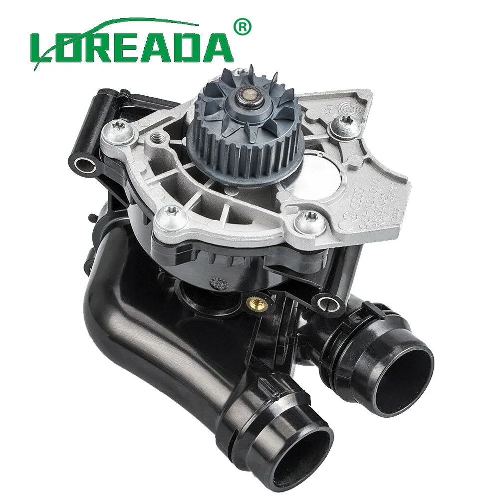 LOREADA 06H121026BA 06H121026AF 06H121026CF охлаждающий водяной насос Термостат в сборе для Audi A4 A5