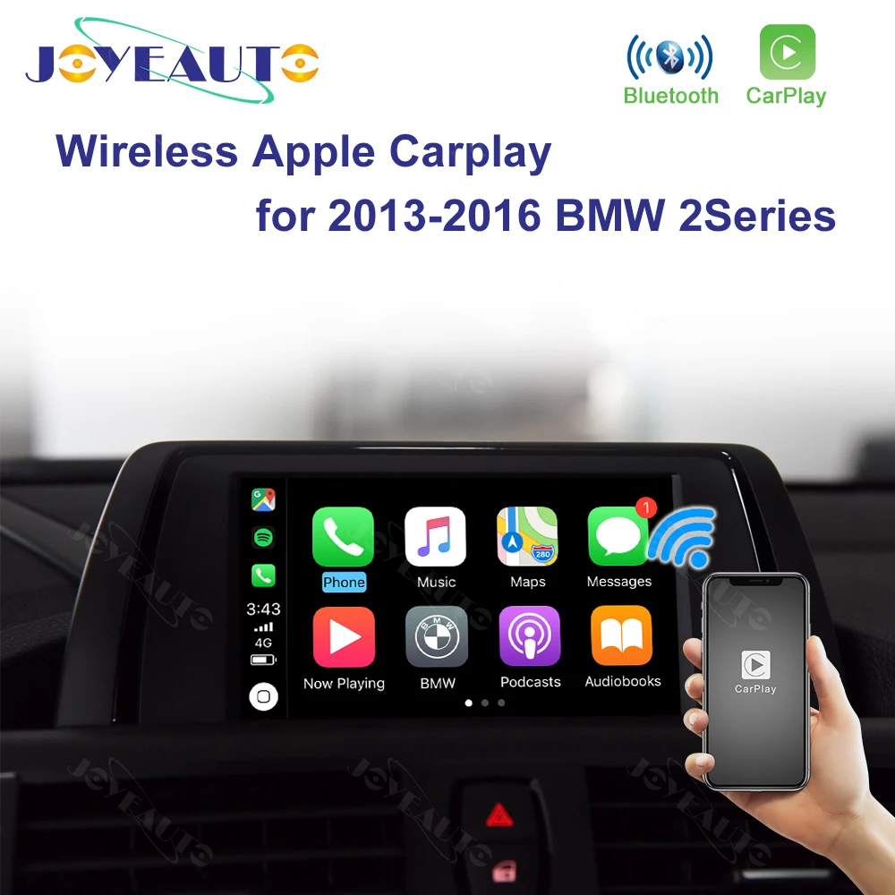 Joyeauto 5G беспроводной Apple Carplay для BMW 2 серии F22 F23 NBT 2013 2017 Поддержка камеры