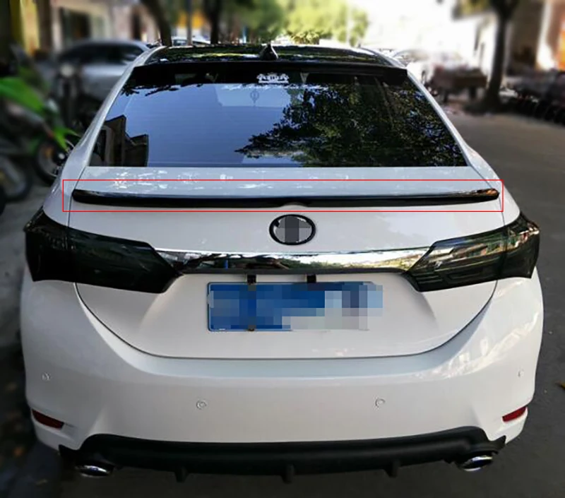 АБС-пластик, Автомобильный задний спойлер для Corolla спойлер