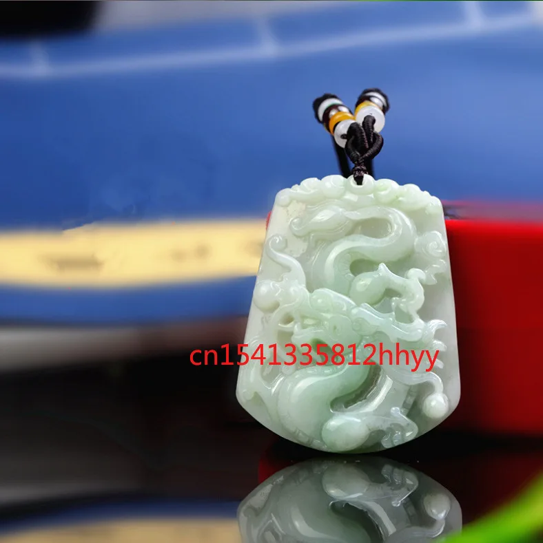 

Hot Selling Jade Dragon Pendant Charm Jewellery Hand-Carved Pendant for Women Men Fashion Accessories