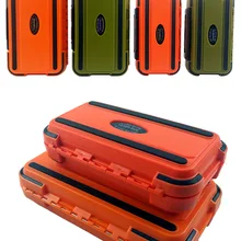 Рыболовные снасти ящик для инструментов Водонепроницаемый двойной слой DIY отсеки большой чехол для хранения Водонепроницаемый Fly Карп рыболовные аксессуары