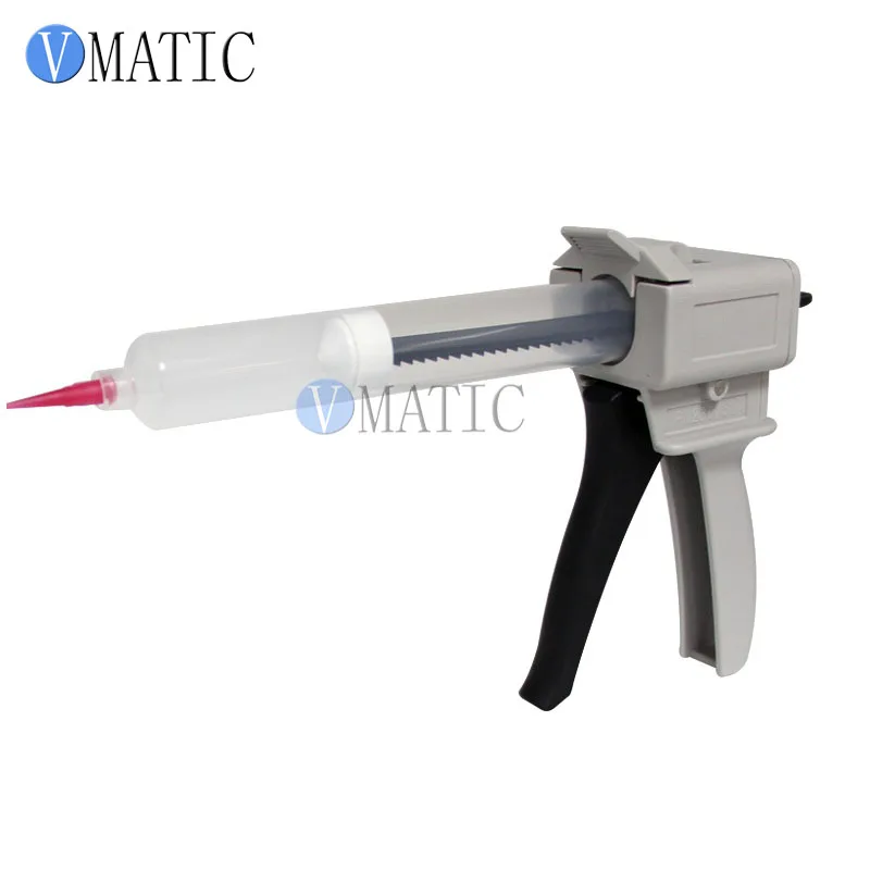 Free Shipping 55cc/ml Glue Syringe Caulking Gun For Manual Dot Dispensing Gun photo