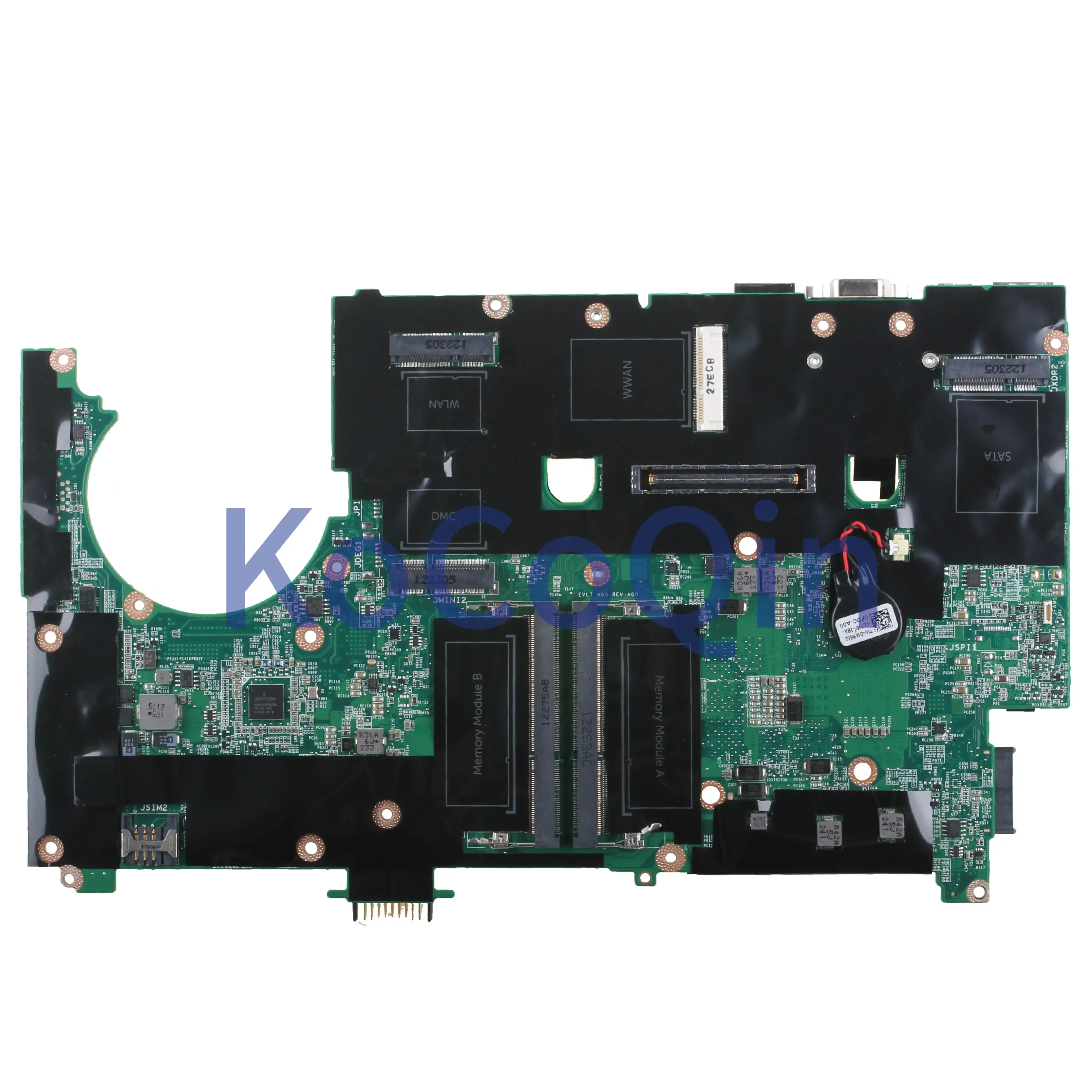 KoCoQin материнская плата для ноутбука DELL Precision M6600 Core QM67 материнская плата CN-0NVY5D 0NVY5D 0105GU00-388-G