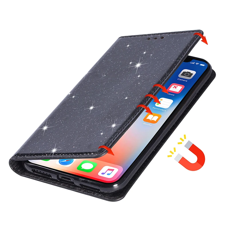 Чехол для Samsung Galaxy S11 S10 Plus S11E S9 S8 S6 S7 Note 10 9 8 A50 A70 кожаный чехол телефона магнитные