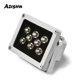 CCTV Led 8pcs 어레이 Led CCTV 필 라이트 IR 조명기 적외선 램프 야외 방수 야간 CCTV 카메라 IP 캠