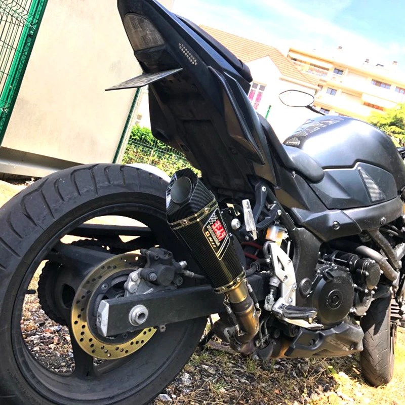 Универсальный глушитель для мотоцикла Yoshimura выхлопной дБ killer escape для Yamaha R1 mt10 R3 Kawasaki ninja400 z250 z900 KTM390