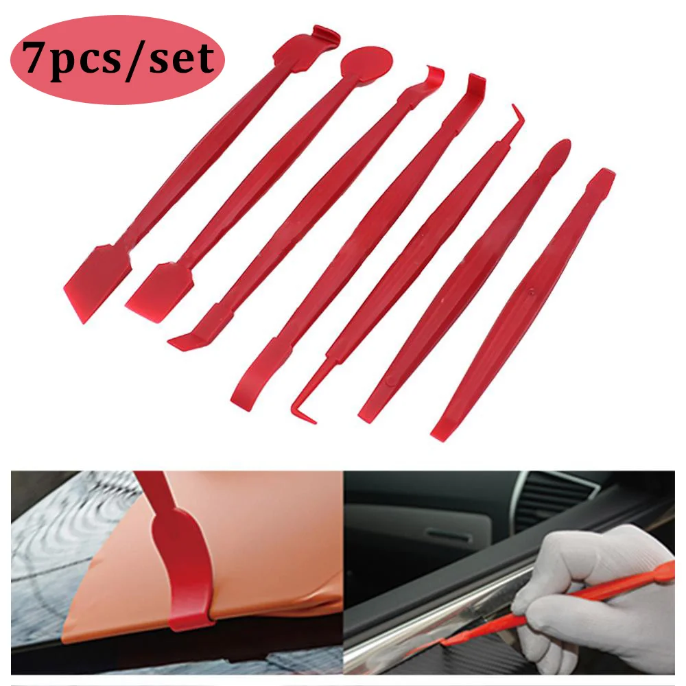 

7Pcs Scraper Tools Car Accessories Squeegee Vinyl Wrap Film Edge-closing Tool For Automobile Scraper Tools Auto Accessories