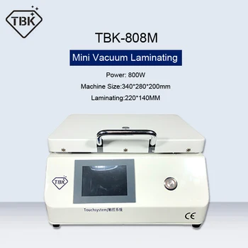 

TBK-808M Mini LCD Touch Screen Renovation Vacuum OCA Laminating Machine Bubble Removing Machine Automatic Lock Air Small Volume