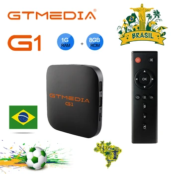 

Brazil Stock GTmedia G1 TV BOX Android 7.1 Amlogic S905W Quad Core 1GB 8GB 64GB 2.4G Wifi 4K Set top box PK X96 Max X2 TV Boxes