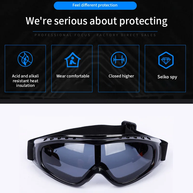 Snow Ski Goggles Men Anti-Fog Eye Protect Lens Windproof Anti-UV Detachable Winter Outdoor Cycling Skiing Accessories Glasses | Спорт и