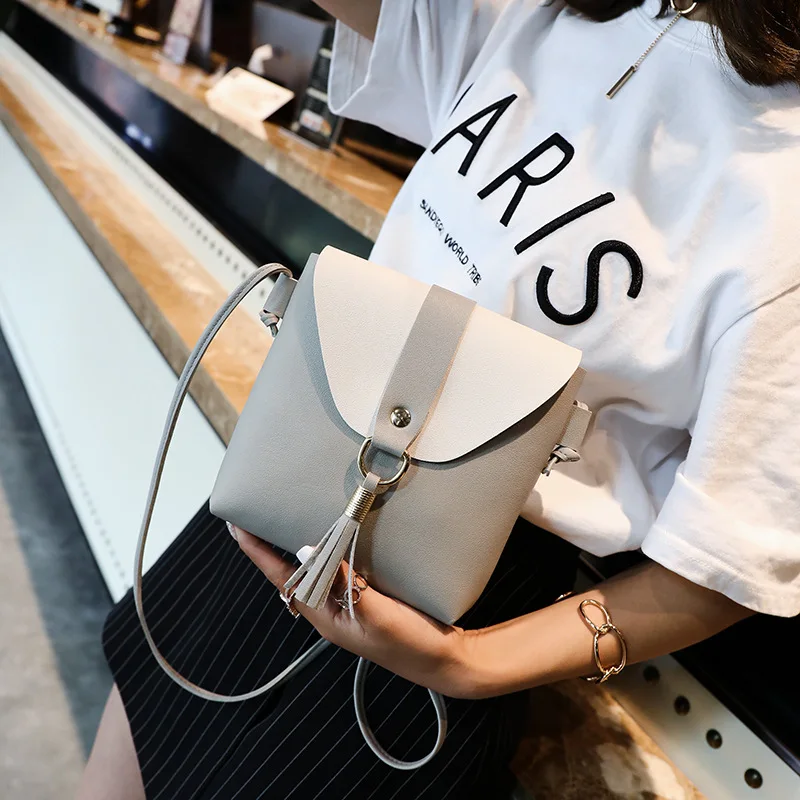 

2018 Spring And Summer New Style Tassels Mini Bag INS Super Fire Women's Mobile Phone Bag Crossbody Bag Fashion