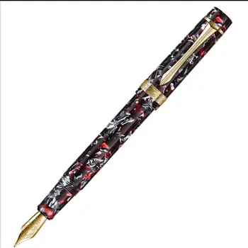 

LIY Fountain Pen Mountain Series Resin Ink Pen Converter Filling Schmidt Fine Nib Stationery Office school supplies Writing Gift