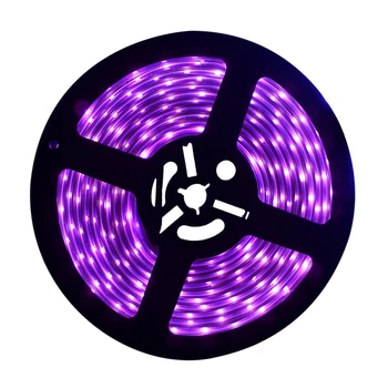 

12V 60W UV LED Strip Light 5 Meter UV Lamp Ribbon Flexible Purple Light Strip