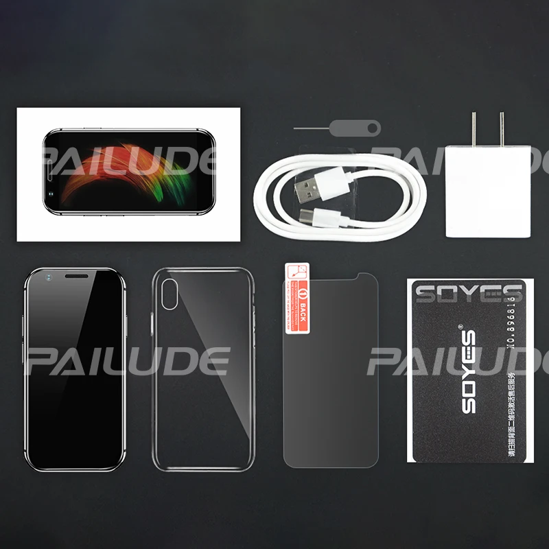 SOYES XS small mini 4G smartphone mobile phone mini android phone Unlock Dual sim Face ID Comparable iphone xs