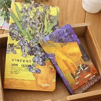 

Van Gogh Notebook Painting Diary Note Book Paper Planner Agenda School Calender Traveler Hardcover Creative