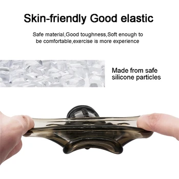 Soft Penis Extender Condom Silicone Reusable Penis Sleeve Flexible Glans Penis Enlarger Delay Ejaculation Adult Sex Toys For Men 4