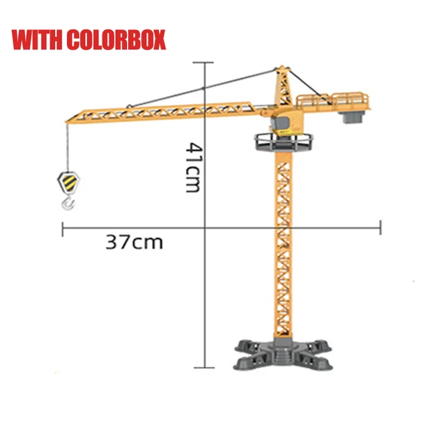 Classic Bulldozer Crane Excavator Trucks Vehicles Juguetes Carros Boy Alloy Engineering Truck Cars Toys for Kids Boys Xmas Gifts Hang Tower