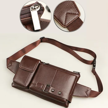 

Vintage Casual Chest Bag Fanny Pack Men Waist Bag Waist Pack Pouch Belt Bum Bag Waist Bag Cossbody Bag for Men