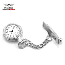 Кварцевые карманные часы из нержавеющей стали для больниц, медсестер, карманные часы, медицинские кварцевые карманные часы для медсестер