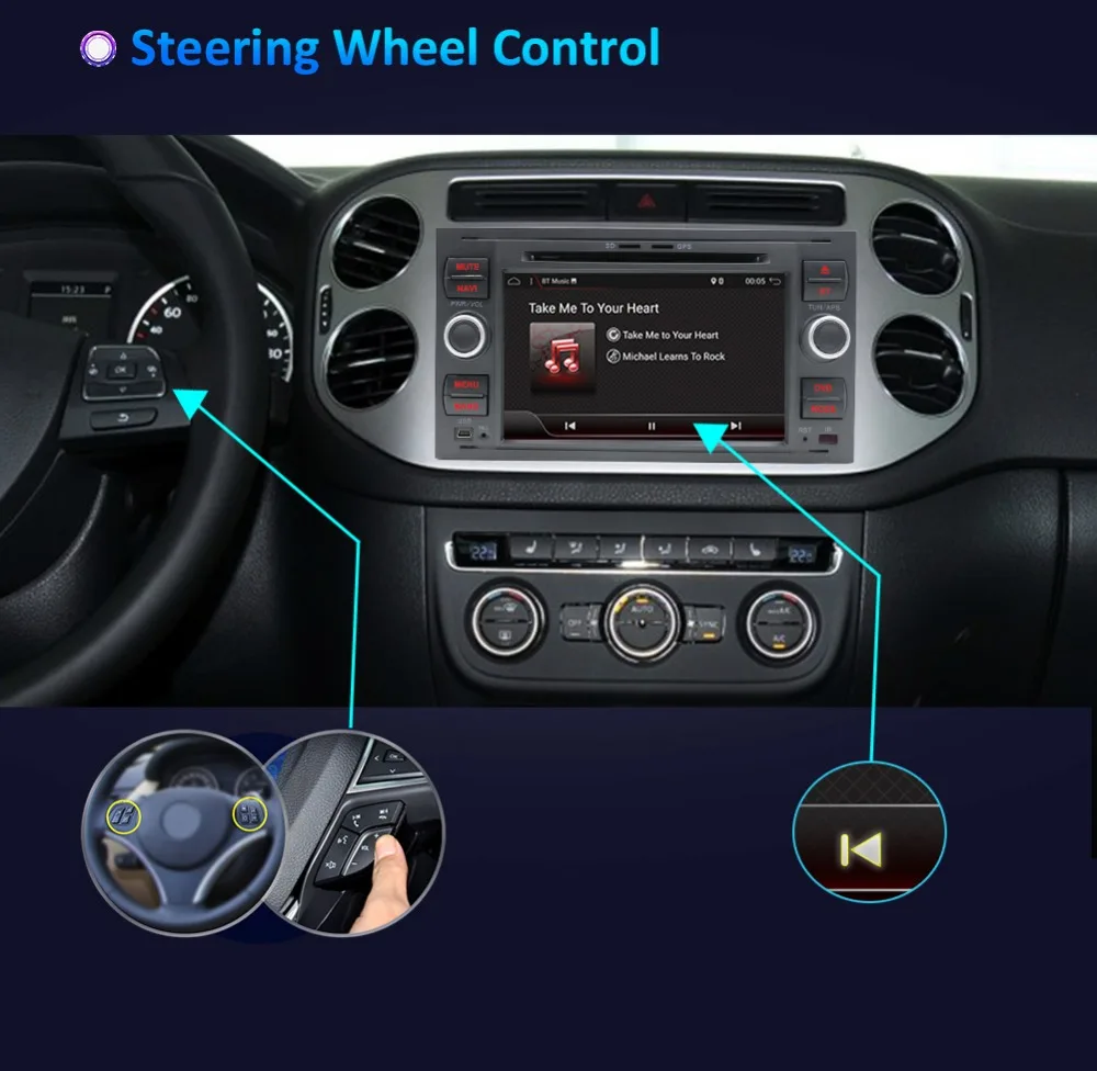 Cheap 2G+16 2Din Android 4 Core Car DVD Player GPS Navigation WIFI 4G for FORD connect S-Max C-max Kuga Fusion Transit Fiesta Focus II 13