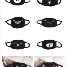 Хлопок Пылезащитная маска для лица аниме мультфильм Kpop Мода Женщины Мужчины муфельные маски со ртом для лица милые мульти-Стили