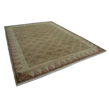 

278x391 Cm Yellow Handmade Oushak Rug-9x13 Ft