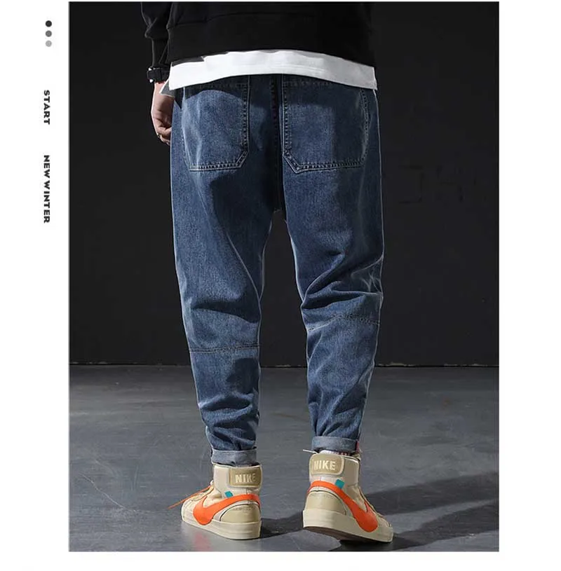 Для мужчин новые джинсы модные хип-хоп кепки, джинсы для женщин большие размеры: 30-42 тактический джинсовые бег Штаны молодежь джинсы с увеличенной полнотой, размер 28-42
