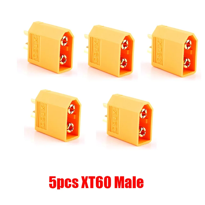 5pcs XT60 Male