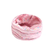 Новинка; хлопковый Детский шарф с героями мультфильмов; Весенний шарф с круглым вырезом для мальчиков и девочек; Детский шарф; аксессуары; детская одежда для головы; шарфы