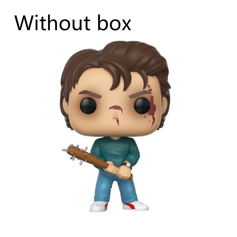Funko POP брелок Дастин странные вещи Demogorgon Коллекция Фигурки ПВХ модель игрушки Рождественский подарок для детей день рождения - Цвет: 475 without box