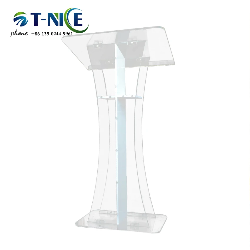 AKLIKE The New Design Pulpit Cheap Lectern Cross Church Platform Ceremony Prayer Podium
