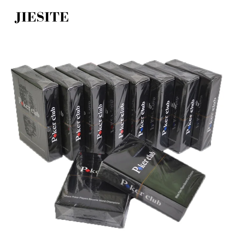 Пластиковые игральные карты JIESITE 10 террас/набор карточка для Техасского покера с