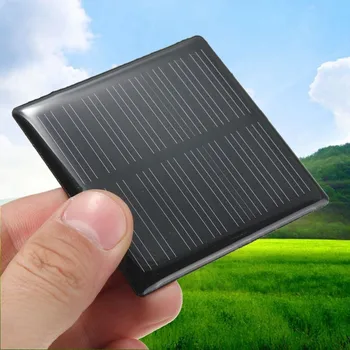 

NEW 4V 0.36W 90MA 63x63x3.0MM Monocrystalline Epoxy Solar Panel