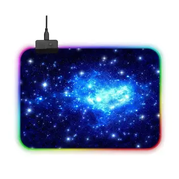 

RGB Gaming Mouse Pad Large Cool RGB Gaming Mouse Mat with Non-Slip Rubber Base