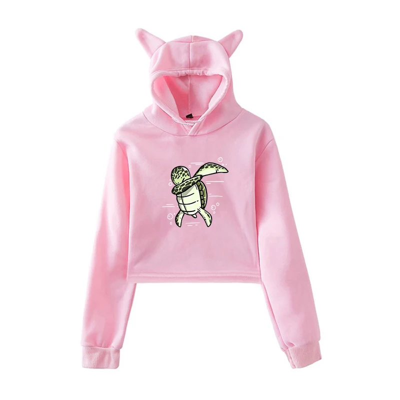 Kawaii Hoodie 1 Новые женские толстовки с капюшоном, толстовки с принтом милых медведей, теплая толстовка с ушками, осенне-зимняя повседневная толстовка, пуловеры, пальто - Цвет: Kawaii Hoodie 1