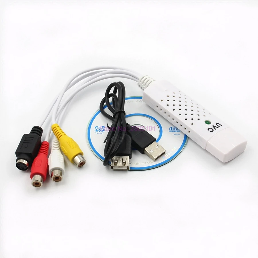 Плата захвата аудио-и видеосъемки Easycap USB2.0 100 шт. | Электроника